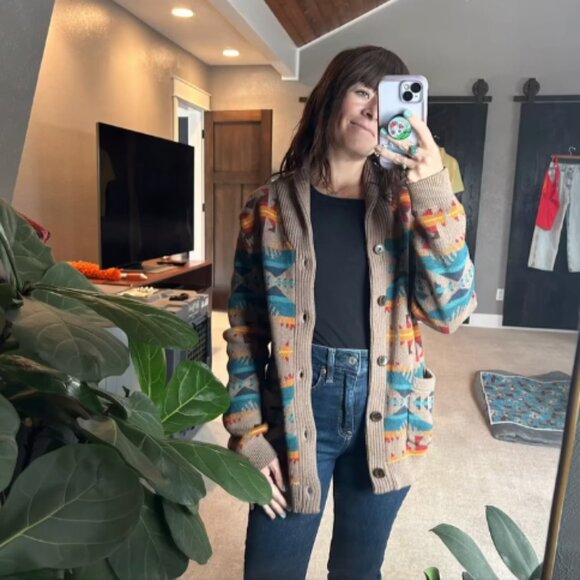 Pendleton Men's Los Lunas Cotton Cardigan, Small - Picture 15 of 15